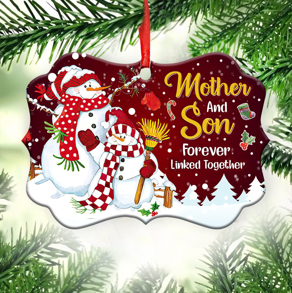 snowman-mother-and-son-forever-linked-together-horizontal-ornament