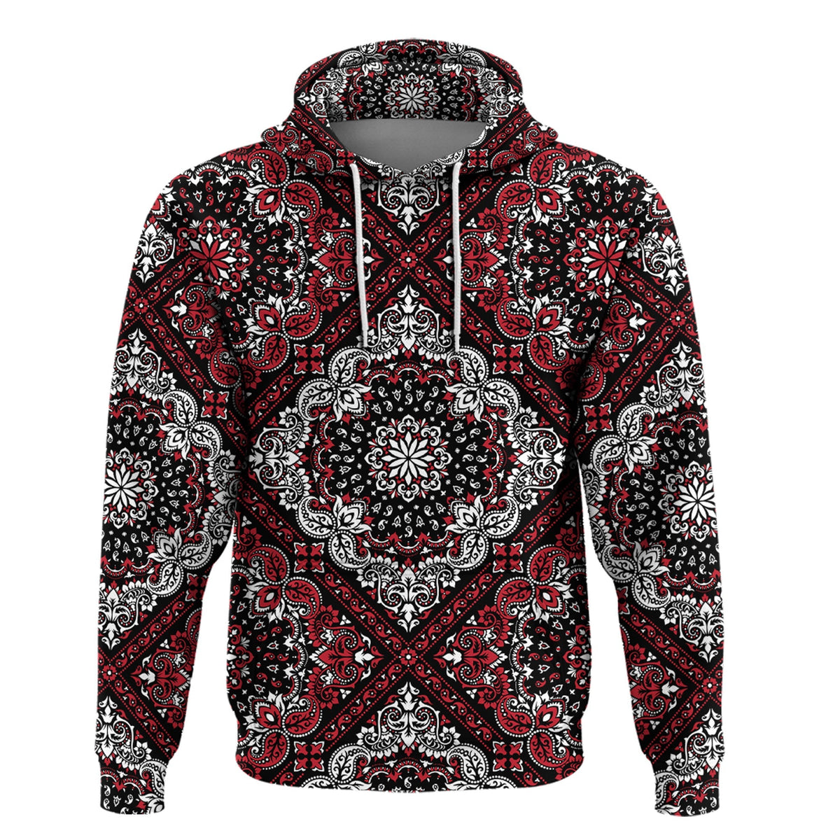 Paisley Bandana Hoodie Pattern Seamless Ver.222 RLT13 - Wonder Print Shop