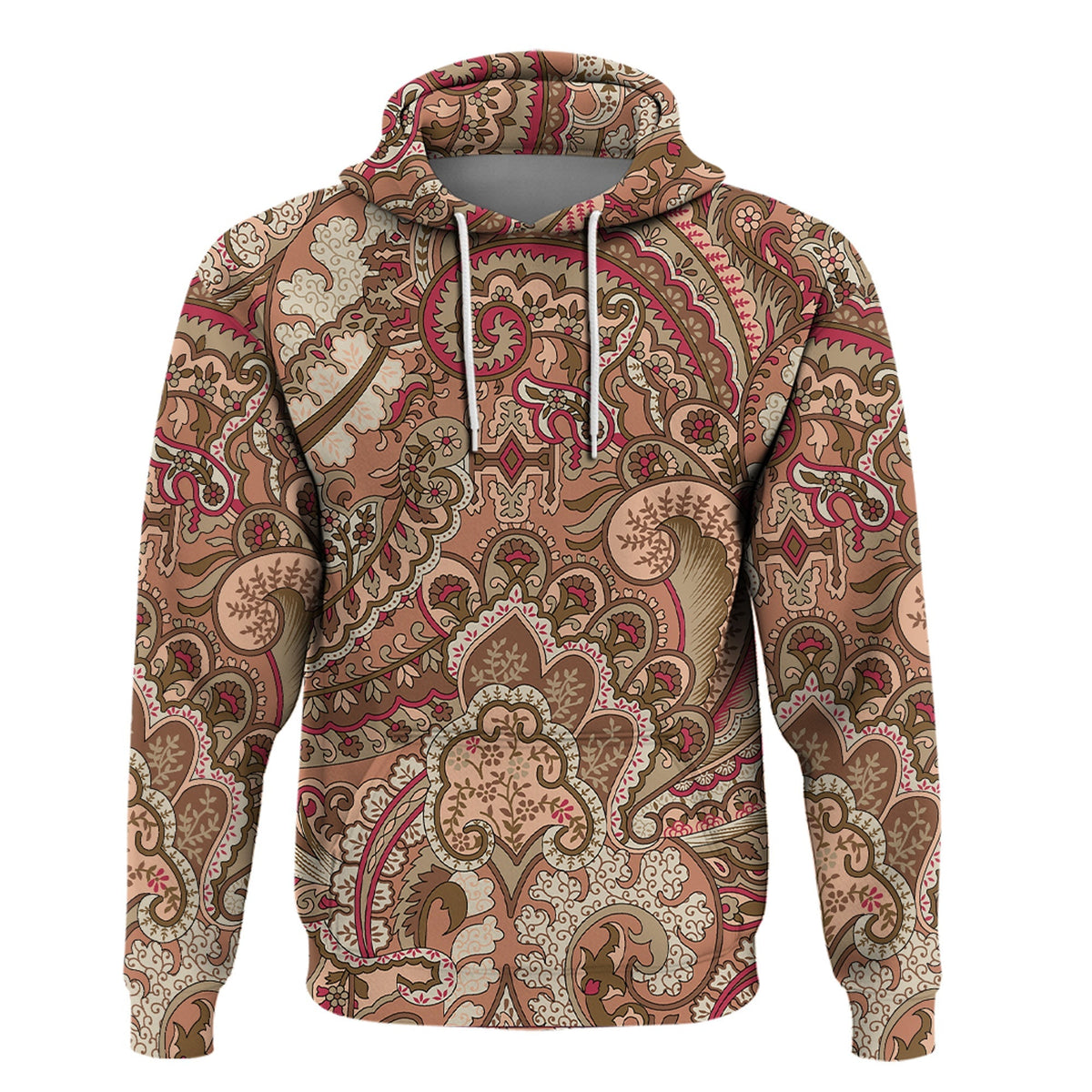 Paisley Bandana Hoodie Pattern Seamless Ver.209 RLT13 - Wonder Print Shop