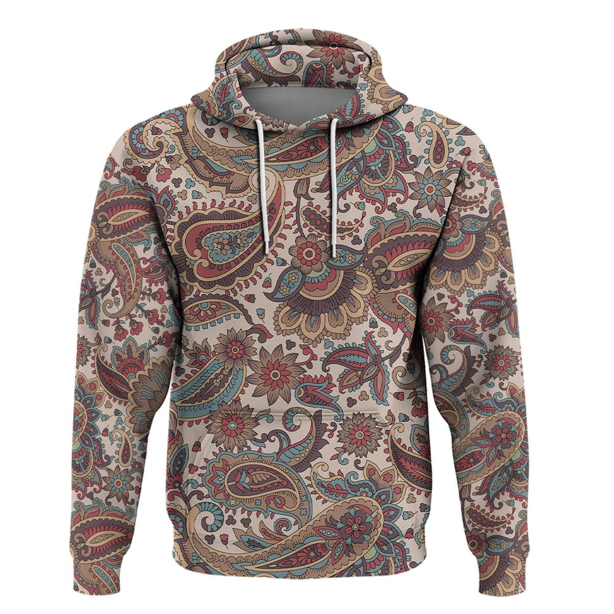 Paisley Bandana Hoodie Pattern Seamless Ver.202 RLT13 - Wonder Print Shop