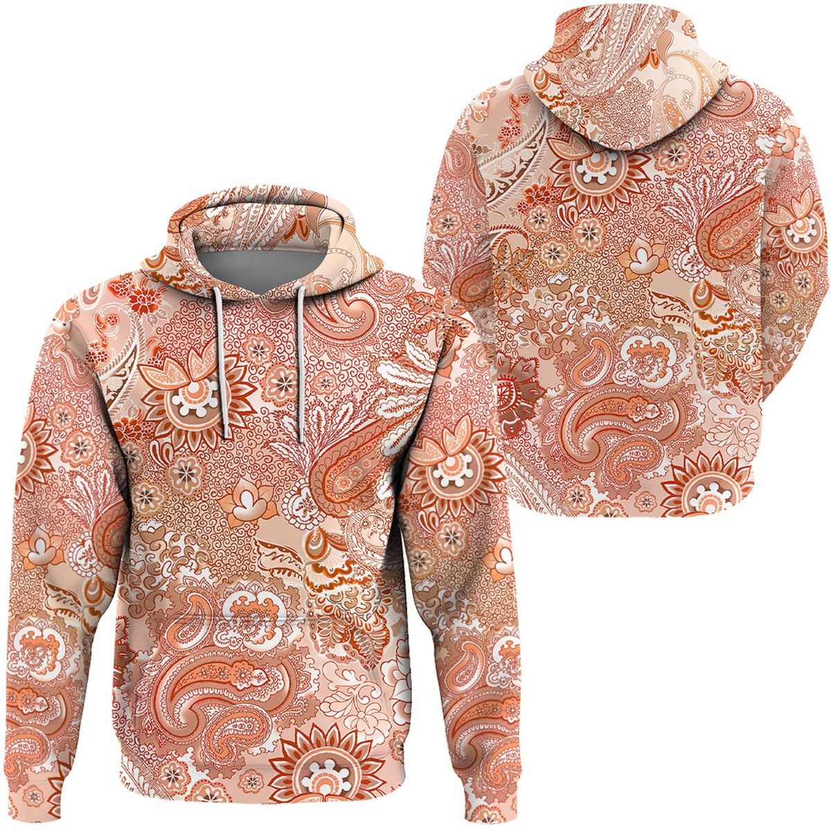 Paisley Bandana Hoodie Pattern Seamless Ver.221 RLT13 - Wonder Print Shop