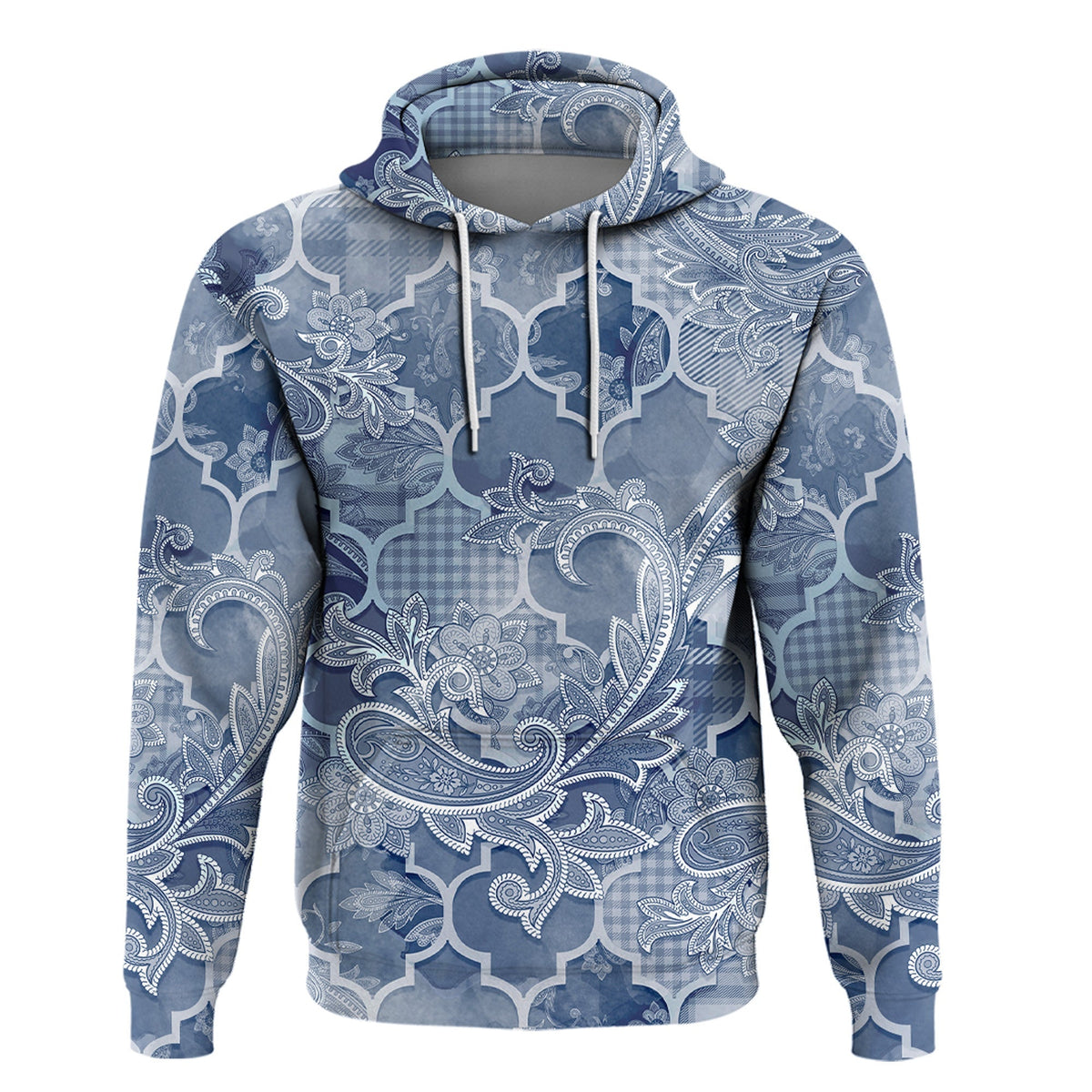 Paisley Bandana Hoodie Pattern Seamless Ver.219 RLT13 - Wonder Print Shop