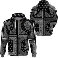 Paisley Bandana Hoodie Pattern Seamless Ver.214 RLT13 - Wonder Print Shop