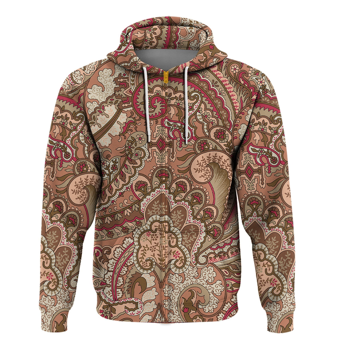 Paisley Bandana Hoodie Pattern Seamless Ver.209 RLT13 - Wonder Print Shop