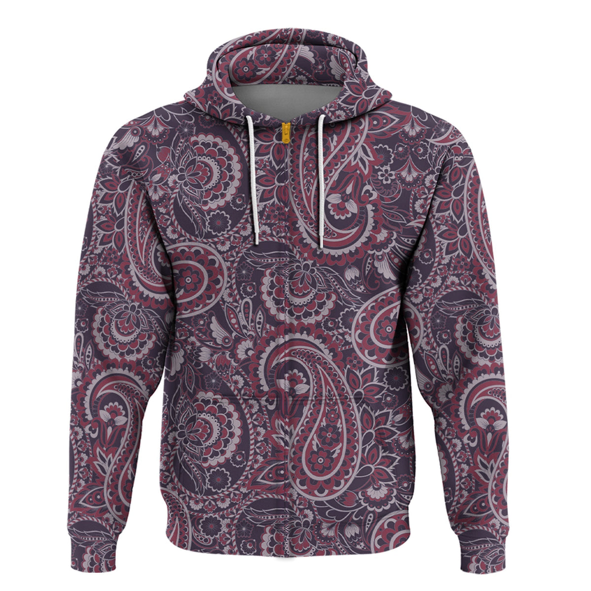 Paisley Bandana Hoodie Pattern Seamless Ver.203 RLT13 - Wonder Print Shop