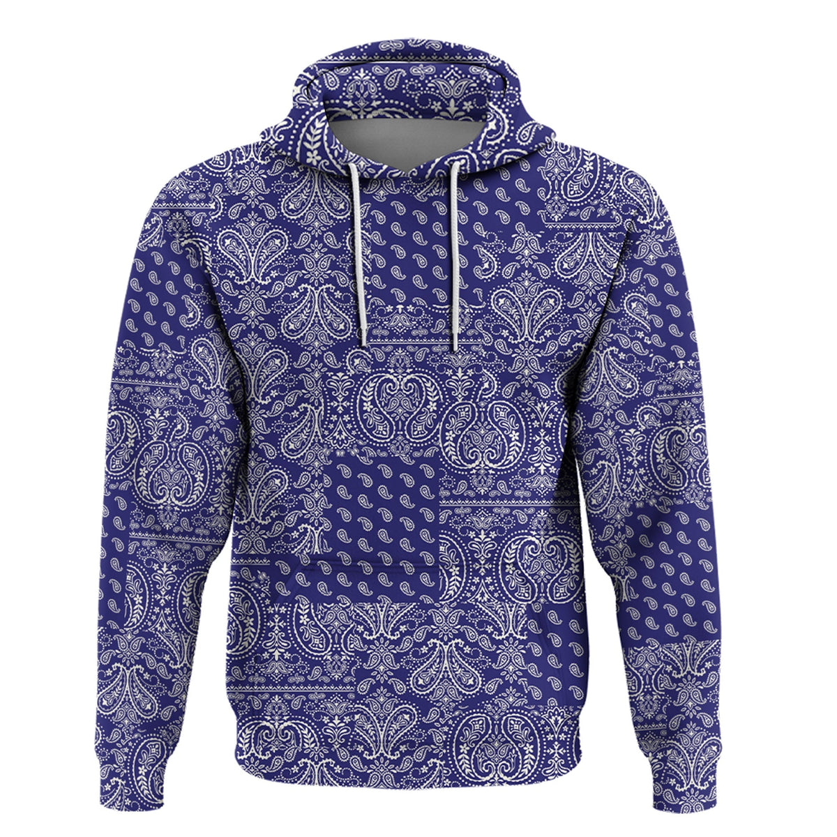 Paisley Bandana Hoodie Pattern Seamless Ver.207 RLT13 - Wonder Print Shop