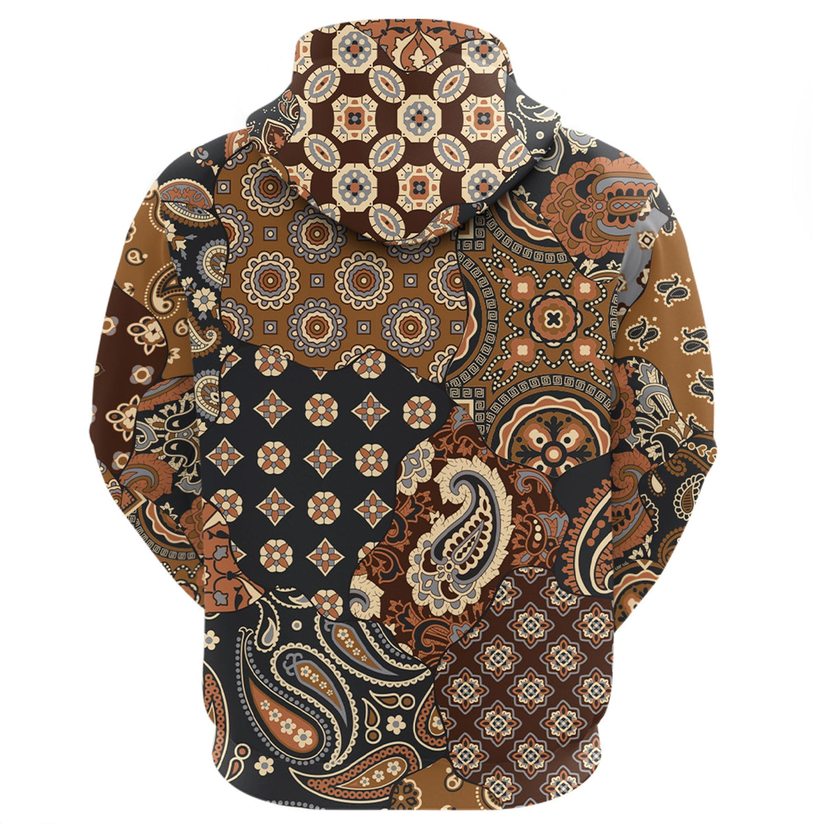 Paisley Bandana Hoodie Pattern Seamless Ver.204 RLT13 - Wonder Print Shop