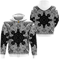 Paisley Bandana Hoodie Pattern Seamless Ver.212 RLT13 - Wonder Print Shop