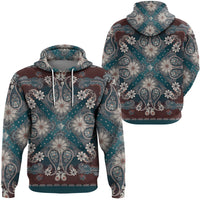 Paisley Bandana Hoodie Pattern Seamless Ver.223 RLT13 - Wonder Print Shop