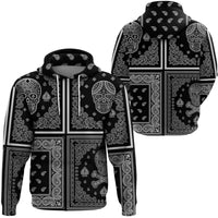 Paisley Bandana Hoodie Pattern Seamless Ver.214 RLT13 - Wonder Print Shop