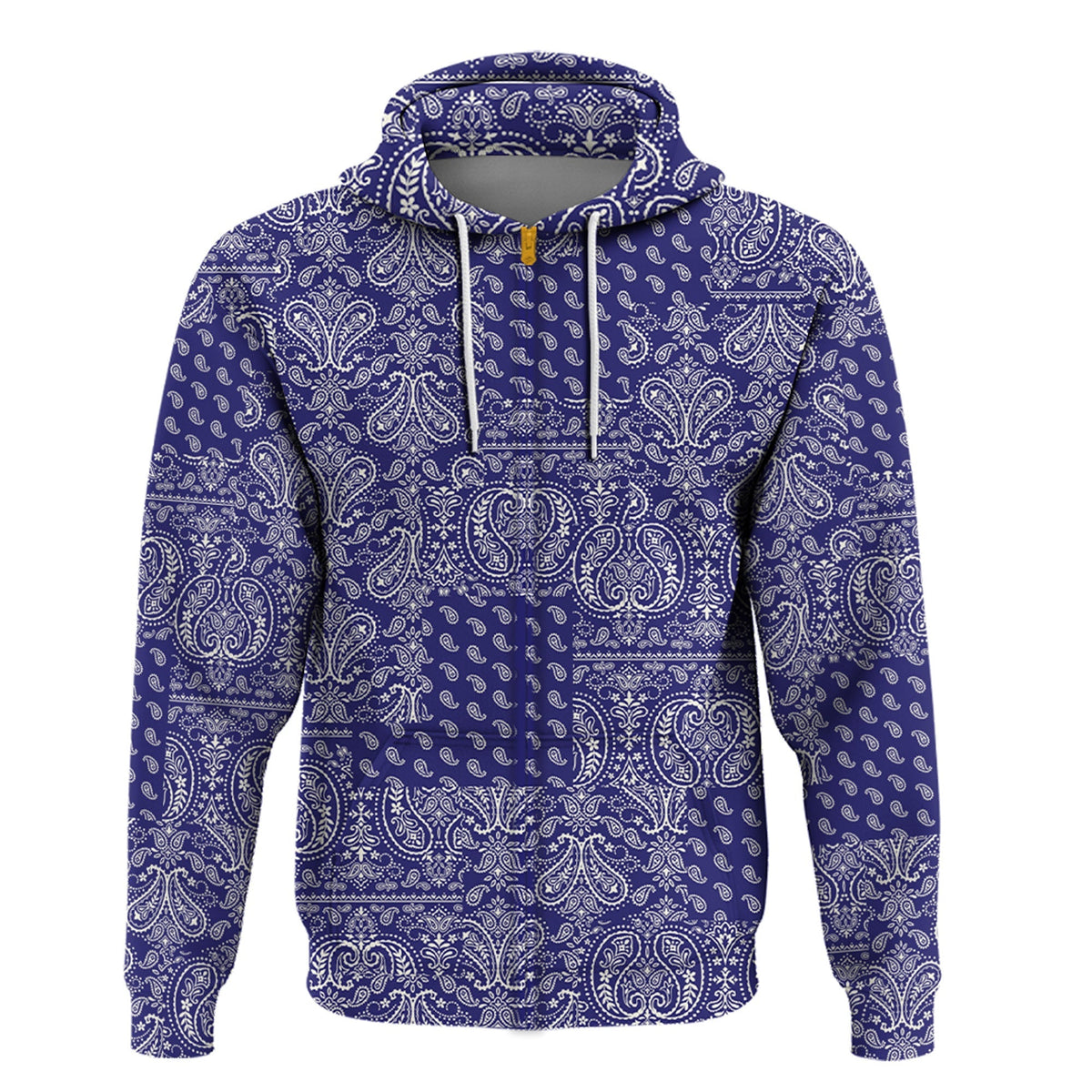 Paisley Bandana Hoodie Pattern Seamless Ver.207 RLT13 - Wonder Print Shop