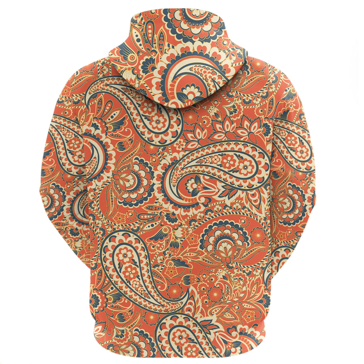 Paisley Bandana Hoodie Pattern Seamless Ver.206 RLT13 - Wonder Print Shop