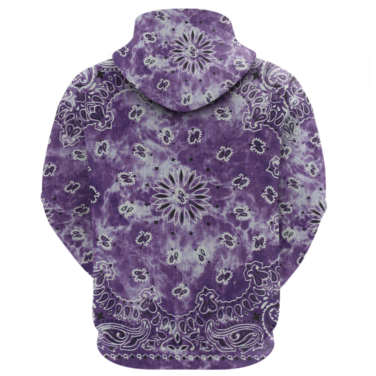 Paisley Bandana Hoodie Pattern Seamless Ver.201 RLT13 - Wonder Print Shop