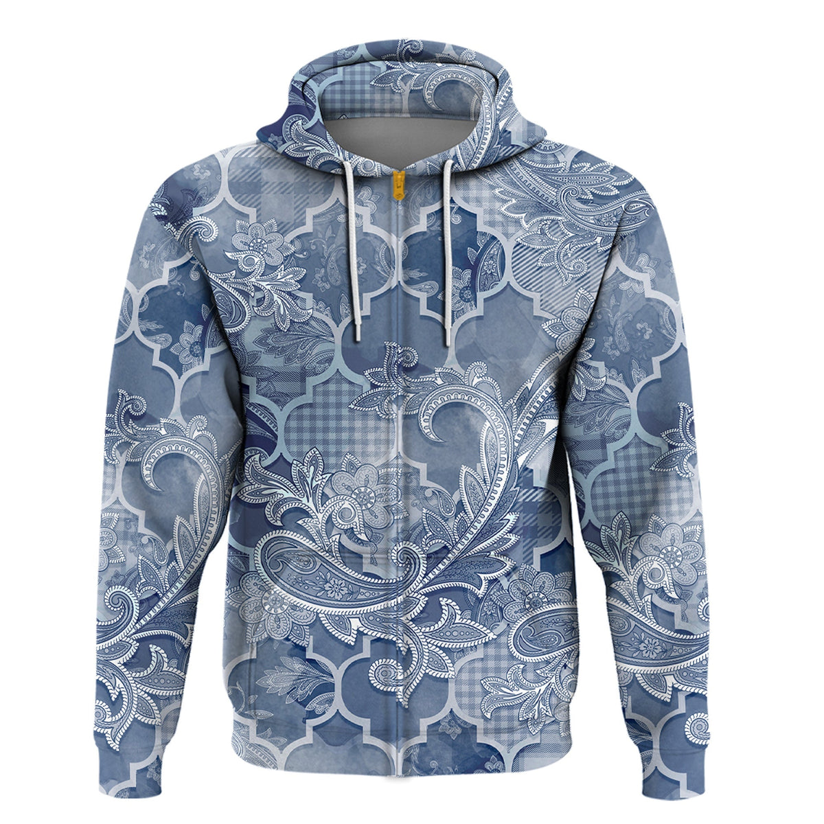 Paisley Bandana Hoodie Pattern Seamless Ver.219 RLT13 - Wonder Print Shop