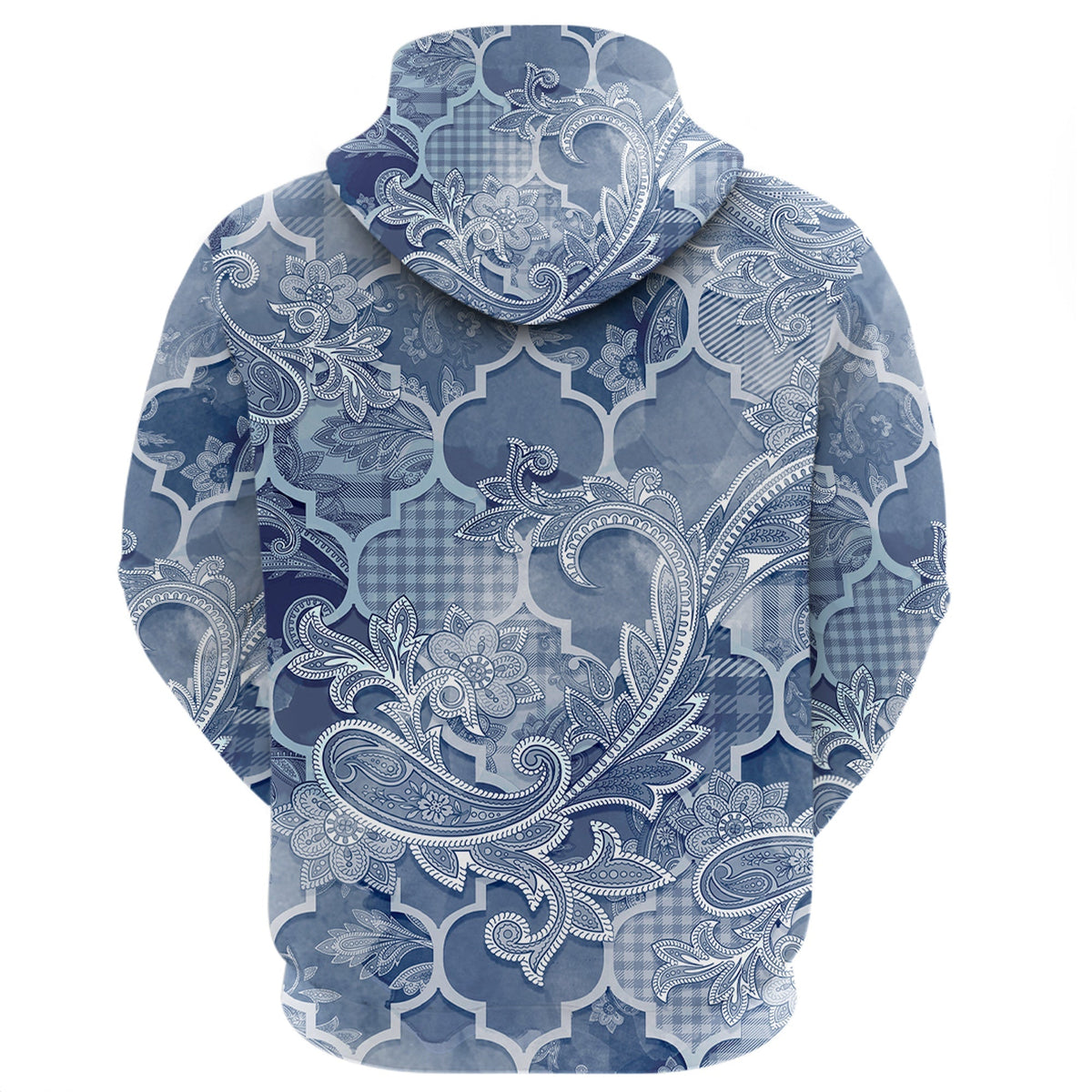 Paisley Bandana Hoodie Pattern Seamless Ver.219 RLT13 - Wonder Print Shop