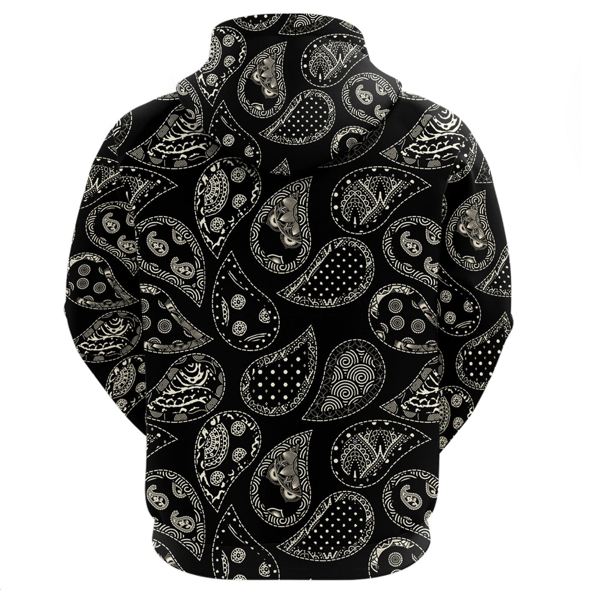 Paisley Bandana Hoodie Pattern Seamless Ver.216 RLT13 - Wonder Print Shop