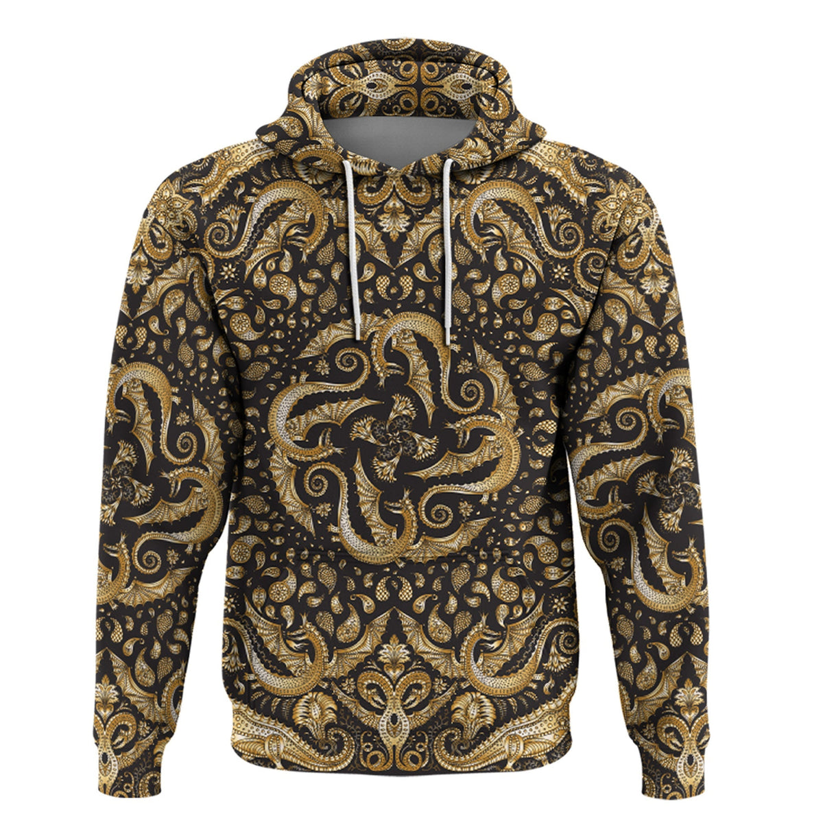 Paisley Bandana Hoodie Pattern Seamless Ver.196 RLT13 - Wonder Print Shop