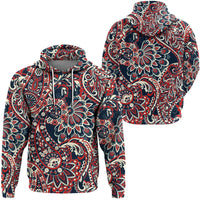 Paisley Bandana Hoodie Pattern Seamless Ver.175 RLT13 - Wonder Print Shop