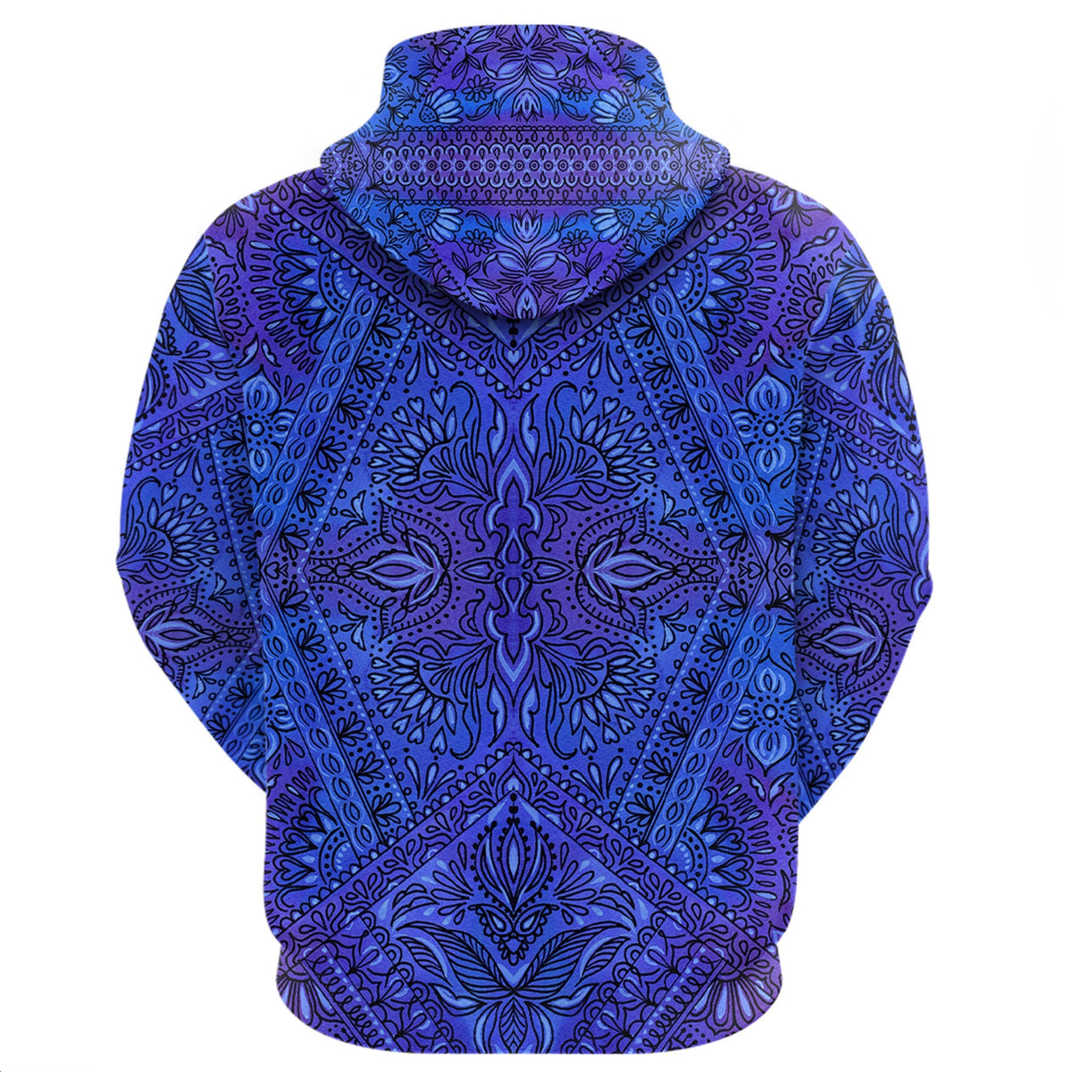 Paisley Bandana Hoodie Pattern Seamless Ver.190 RLT13 - Wonder Print Shop