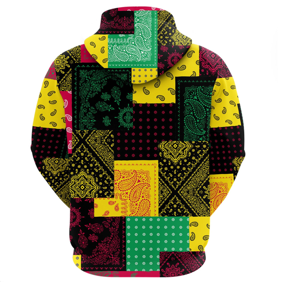 Paisley Bandana Hoodie Pattern Seamless Ver.194 RLT13 - Wonder Print Shop