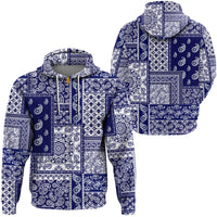 Paisley Bandana Hoodie Pattern Seamless Ver.195 RLT13 - Wonder Print Shop