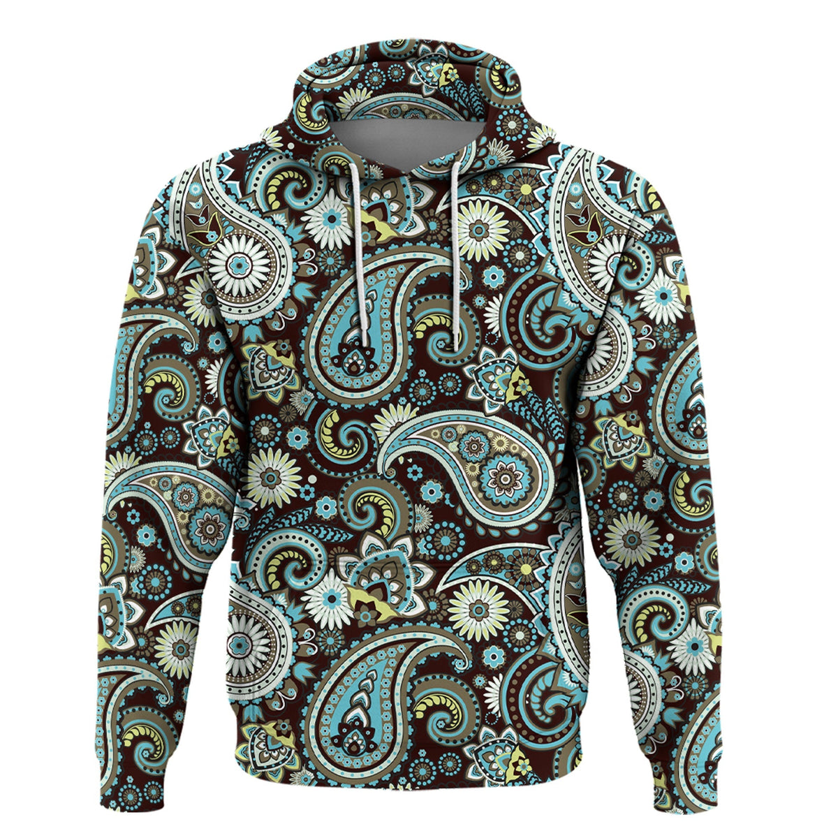 Paisley Bandana Hoodie Pattern Seamless Ver.198 RLT13 - Wonder Print Shop