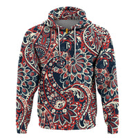Paisley Bandana Hoodie Pattern Seamless Ver.175 RLT13 - Wonder Print Shop