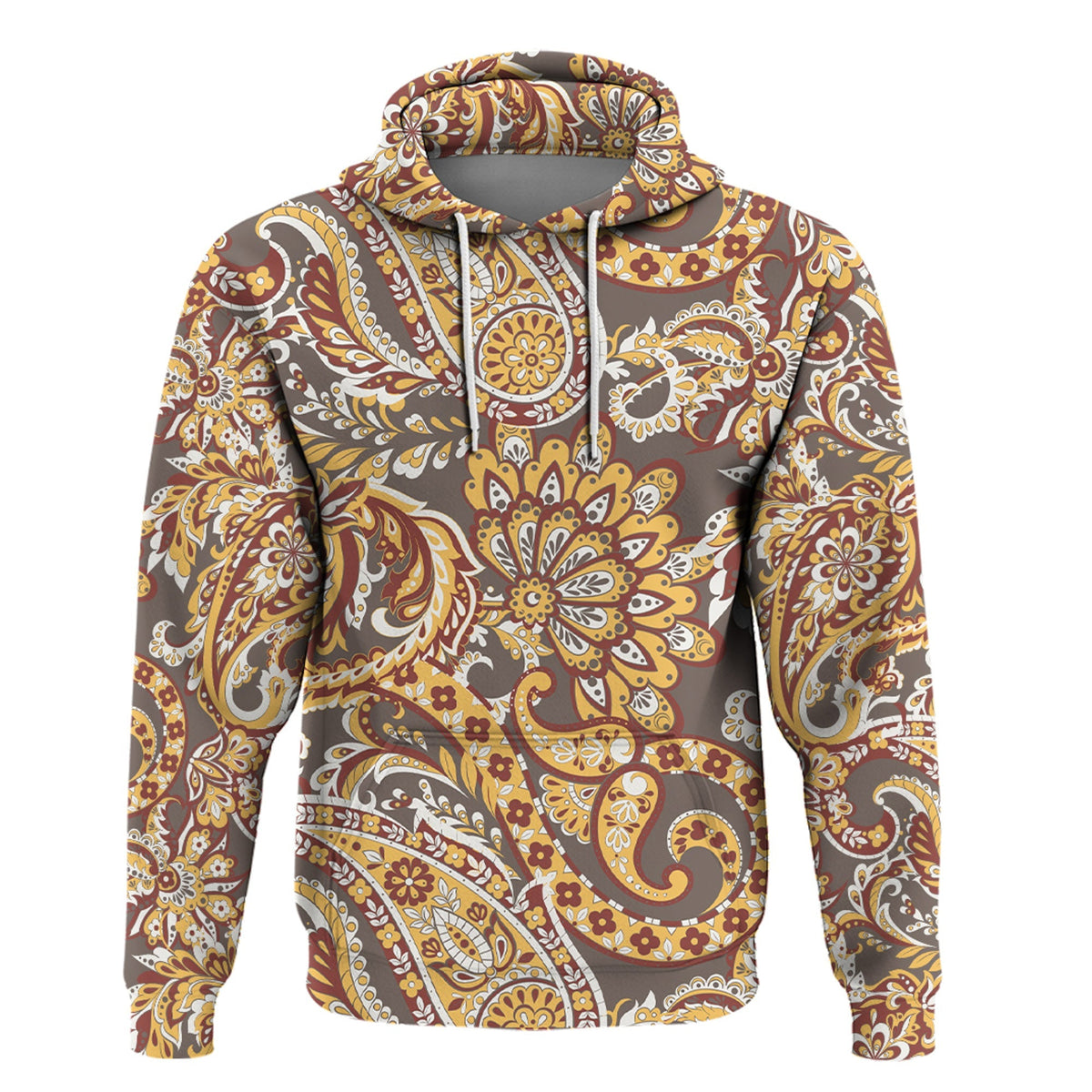 Paisley Bandana Hoodie Pattern Seamless Ver.151 RLT13 - Wonder Print Shop