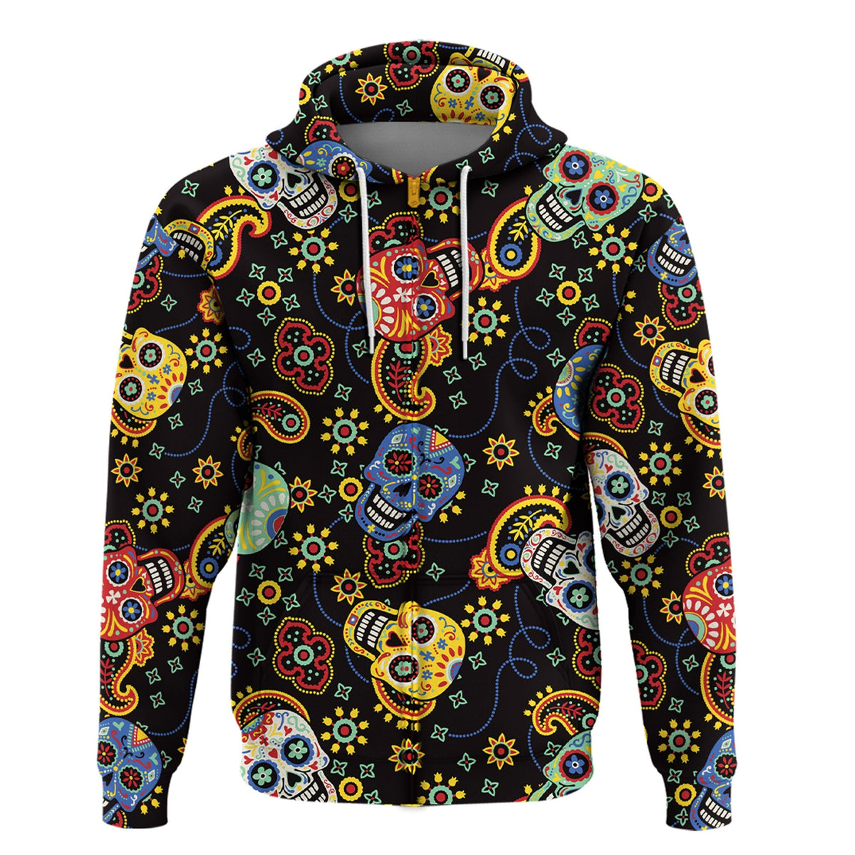 Paisley Bandana Hoodie Pattern Seamless Ver.180 RLT13 - Wonder Print Shop