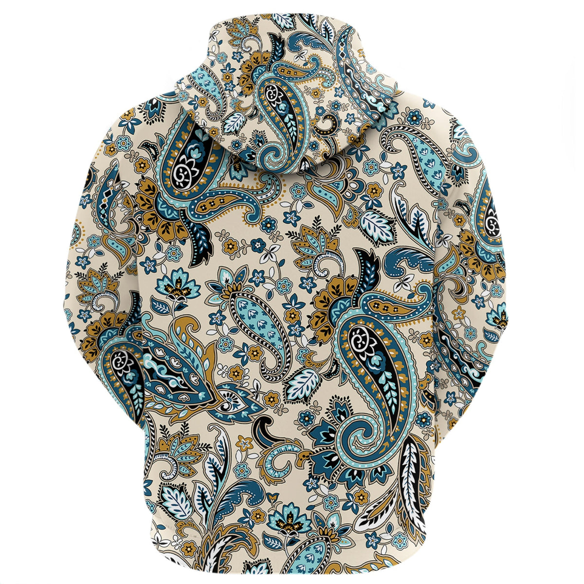 Paisley Bandana Hoodie Pattern Seamless Ver.163 RLT13 - Wonder Print Shop