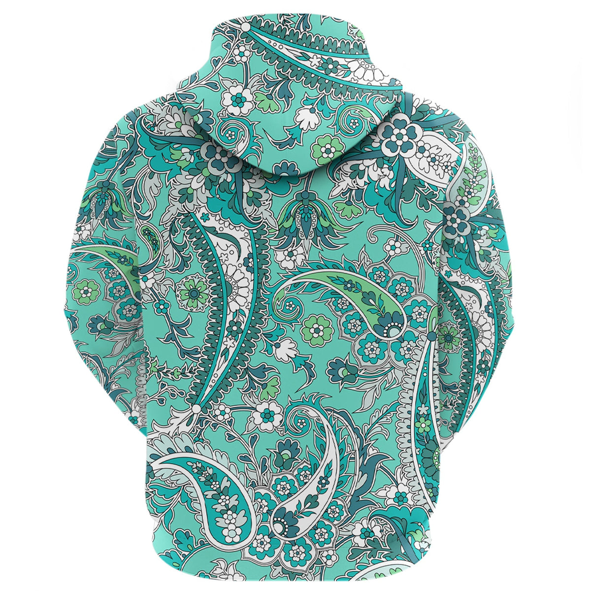 Paisley Bandana Hoodie Pattern Seamless Ver.173 RLT13 - Wonder Print Shop