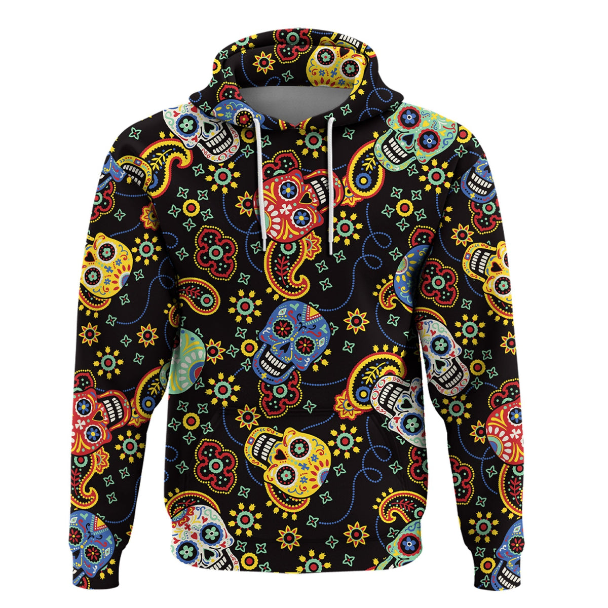 Paisley Bandana Hoodie Pattern Seamless Ver.180 RLT13 - Wonder Print Shop