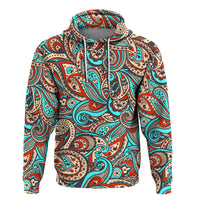 Paisley Bandana Hoodie Pattern Seamless Ver.172 RLT13 - Wonder Print Shop