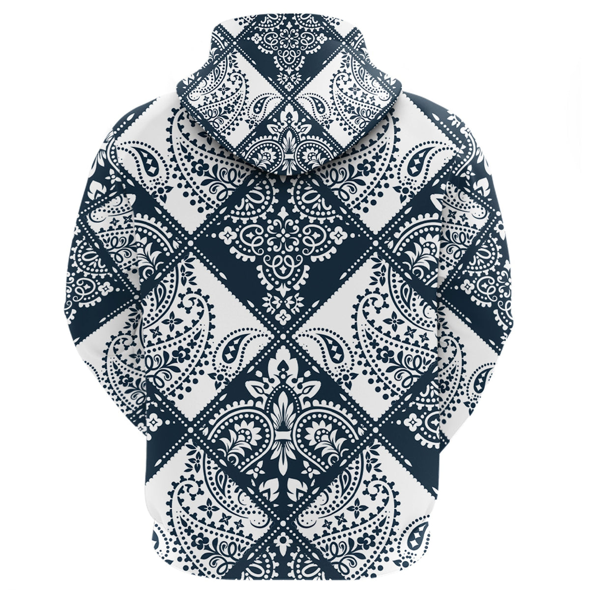 Paisley Bandana Hoodie Pattern Seamless Ver.166 RLT13 - Wonder Print Shop
