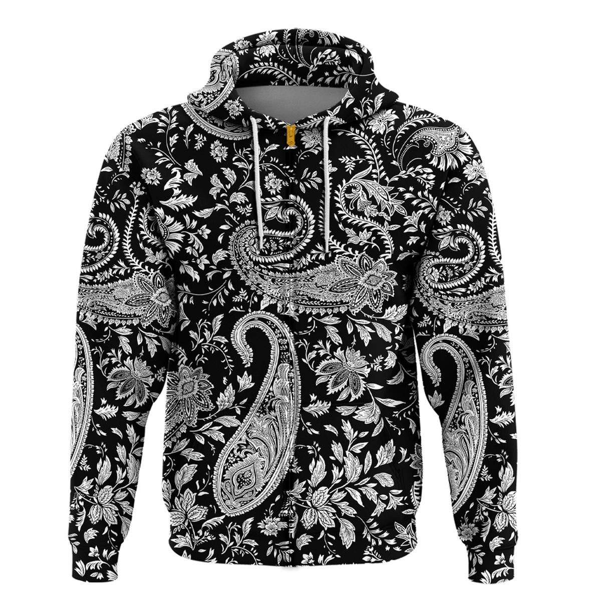 Paisley Bandana Hoodie Pattern Seamless Ver.191 RLT13 - Wonder Print Shop