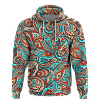 Paisley Bandana Hoodie Pattern Seamless Ver.172 RLT13 - Wonder Print Shop