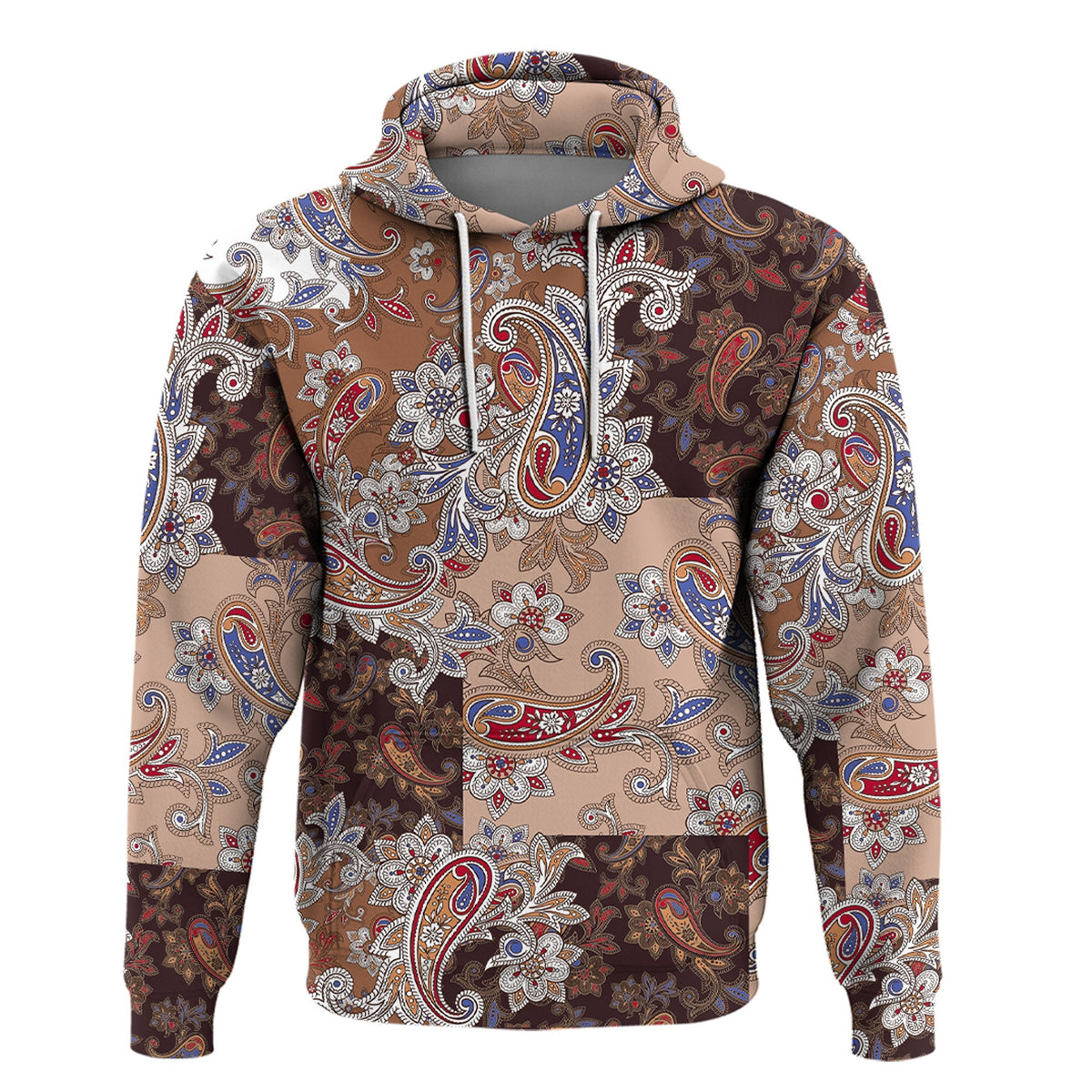 Paisley Bandana Hoodie Pattern Seamless Ver.147 RLT13 - Wonder Print Shop