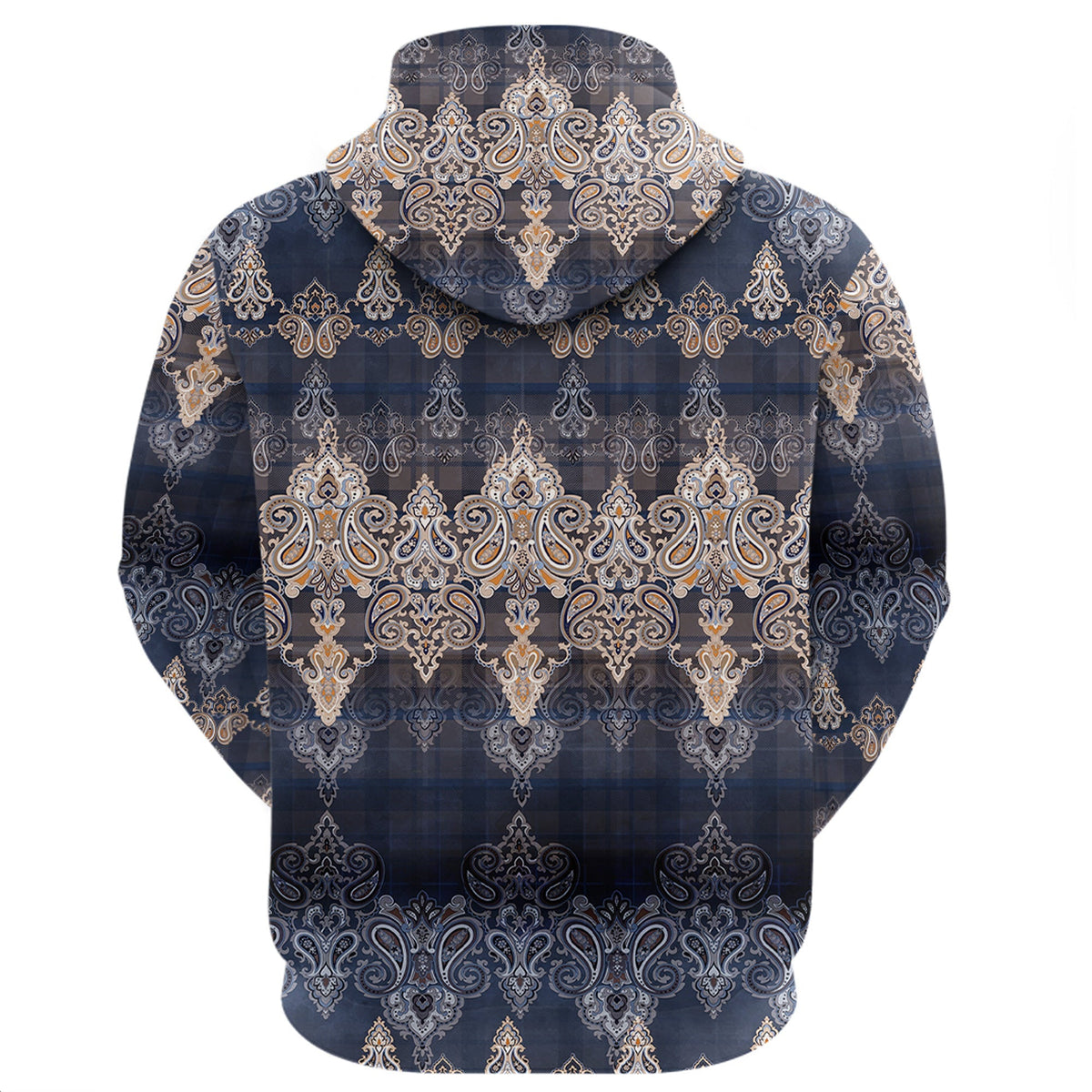 Paisley Bandana Hoodie Pattern Seamless Ver.179 RLT13 - Wonder Print Shop
