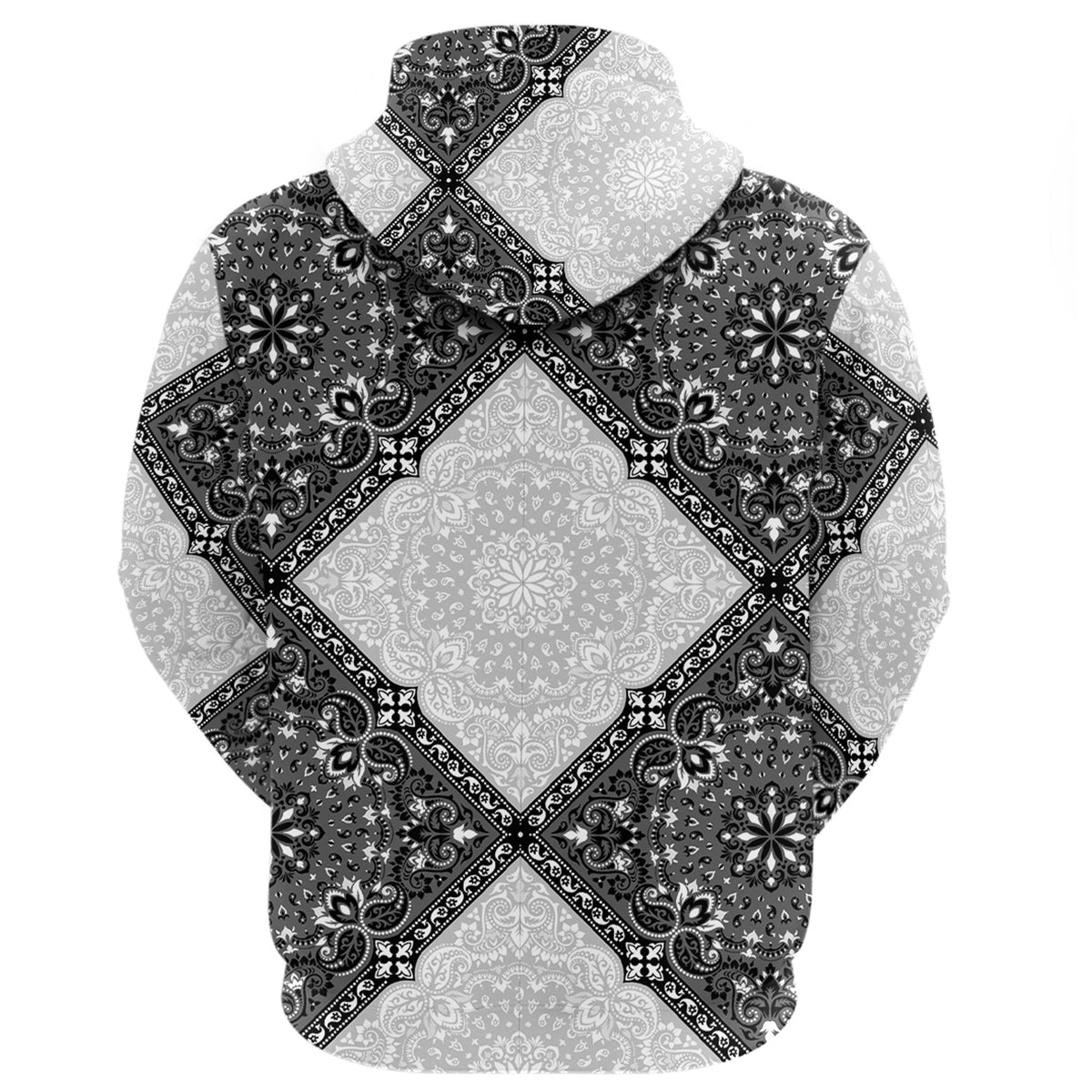 Paisley Bandana Hoodie Pattern Seamless Ver.168 RLT13 - Wonder Print Shop