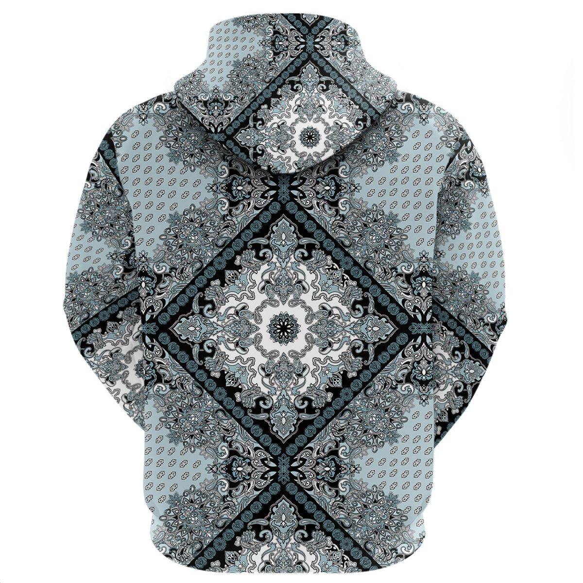 Paisley Bandana Hoodie Pattern Seamless Ver.170 RLT13 - Wonder Print Shop