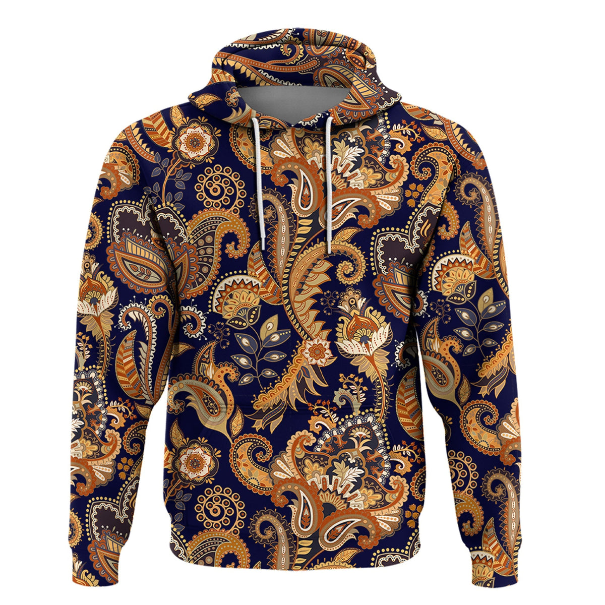 Paisley Bandana Hoodie Pattern Seamless Ver.161 RLT13 - Wonder Print Shop