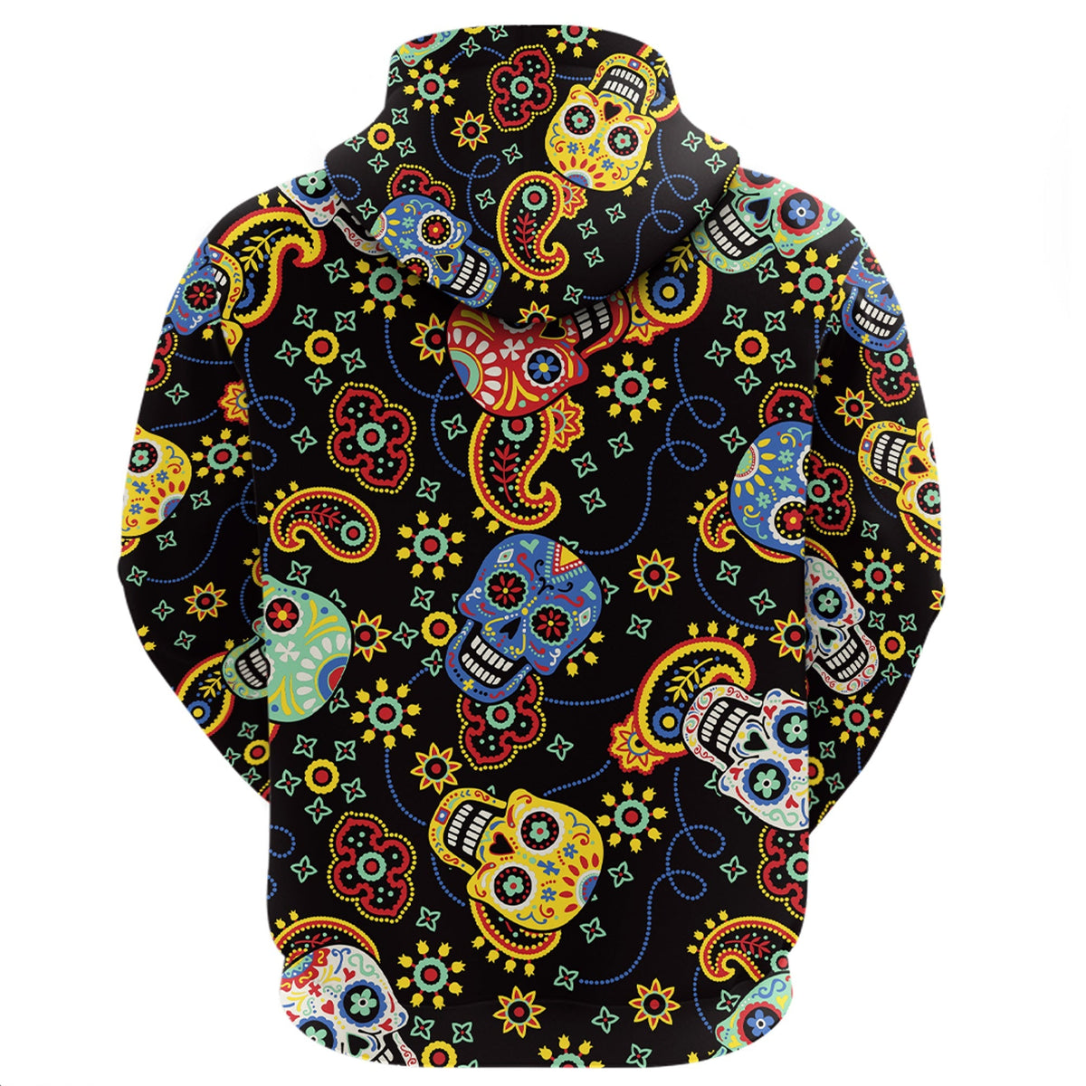 Paisley Bandana Hoodie Pattern Seamless Ver.180 RLT13 - Wonder Print Shop