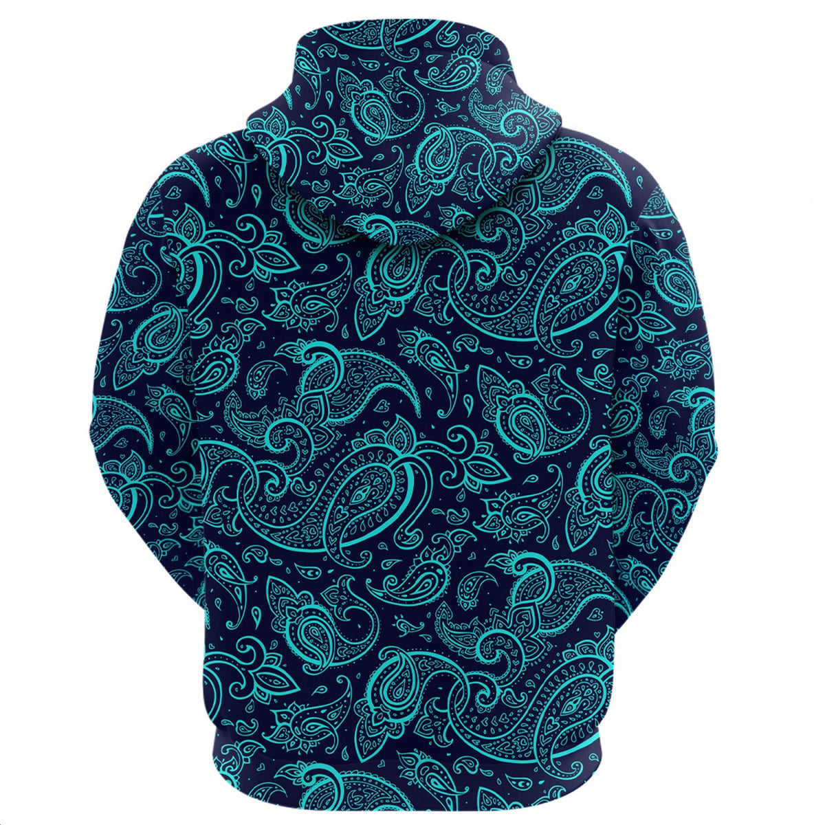Paisley Bandana Hoodie Pattern Seamless Ver.176 RLT13 - Wonder Print Shop