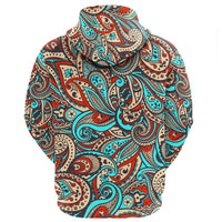 Paisley Bandana Hoodie Pattern Seamless Ver.172 RLT13 - Wonder Print Shop