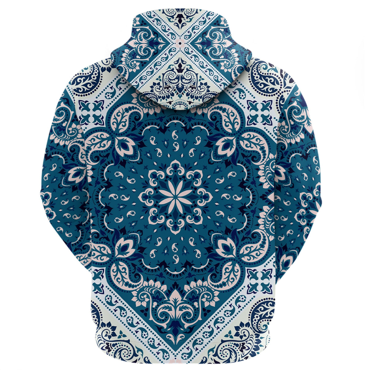 Paisley Bandana Hoodie Pattern Seamless Ver.184 RLT13 - Wonder Print Shop