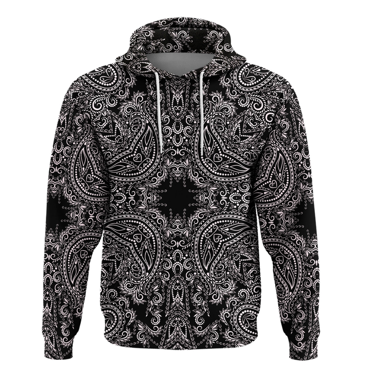 Paisley Bandana Hoodie Pattern Seamless Ver.164 RLT13 - Wonder Print Shop