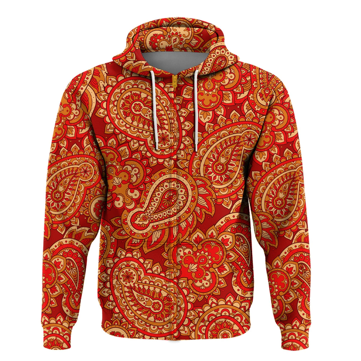 Paisley Bandana Hoodie Pattern Seamless Ver.193 RLT13 - Wonder Print Shop