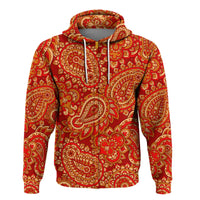 Paisley Bandana Hoodie Pattern Seamless Ver.193 RLT13 - Wonder Print Shop