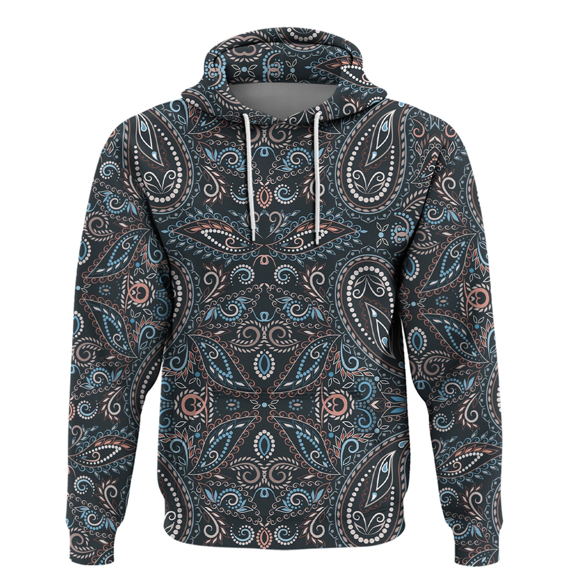 Paisley Bandana Hoodie Pattern Seamless Ver.174 RLT13 - Wonder Print Shop