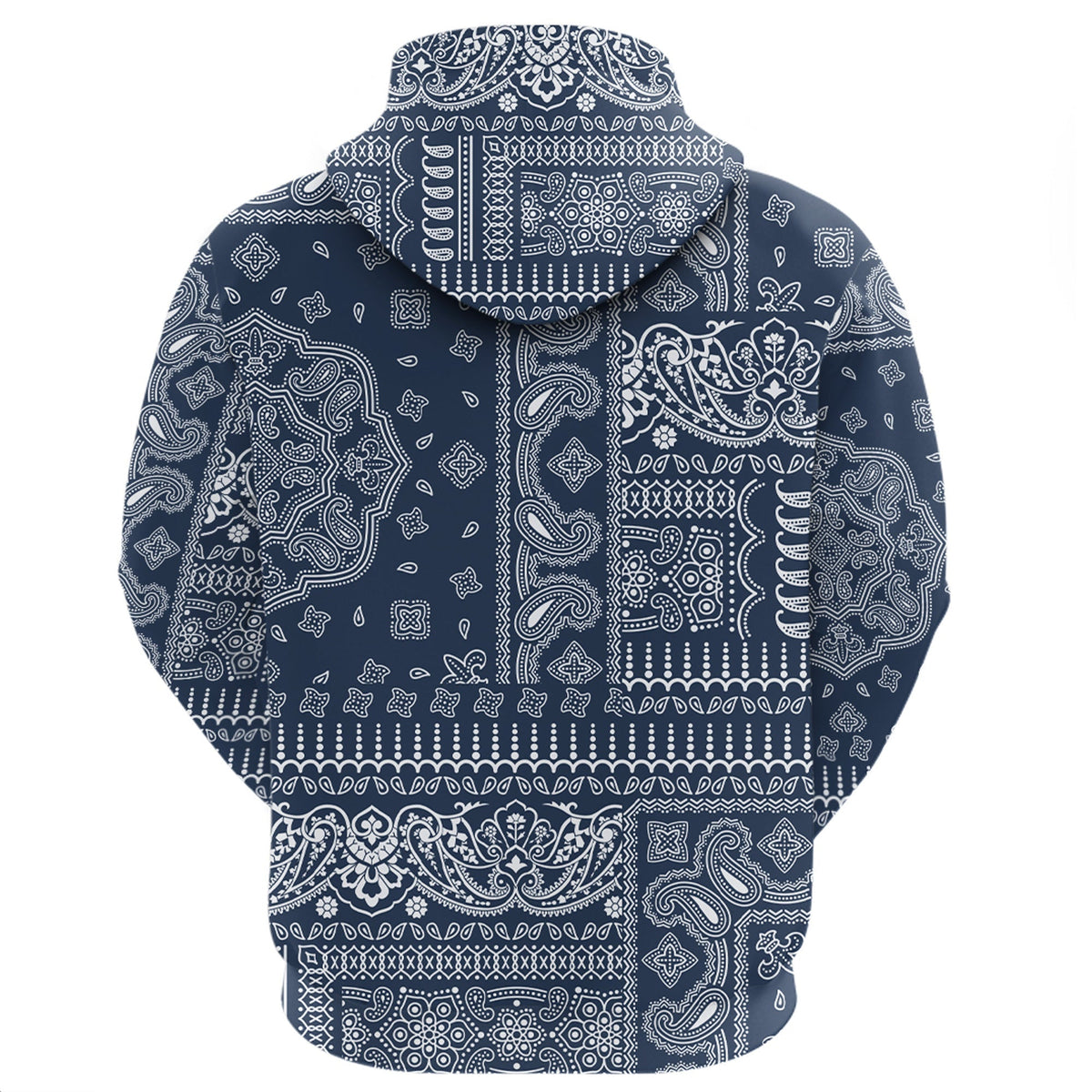 Paisley Bandana Hoodie Pattern Seamless Ver.186 RLT13 - Wonder Print Shop